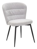 GRAY LOSANNA CHAIR SET OF 2 PCS