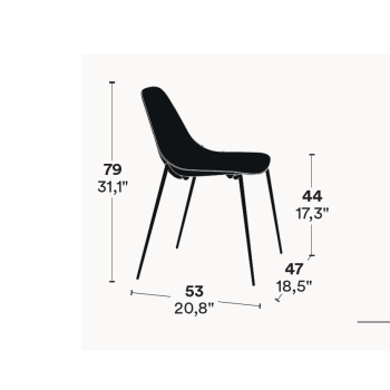 OPINION CIATTI STACKABLE MAMMAMIA CHAIR