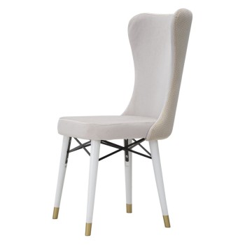 MIMOZA CREAM CHAIR SET 2PCS