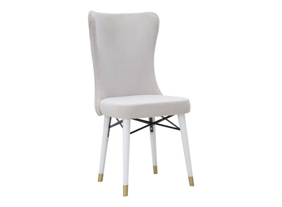 MIMOZA CREAM CHAIR SET 2PCS