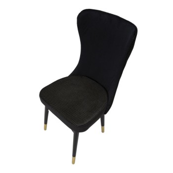 BLACK MIMOZA CHAIR SET 2PCS