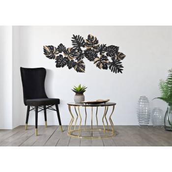 BLACK MIMOZA CHAIR SET 2PCS