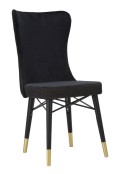 BLACK MIMOZA CHAIR SET 2PCS