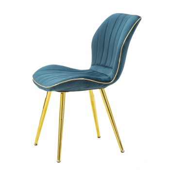 PARIS SPACE CHAIR OTTAN/GOLD SET 2 PCS