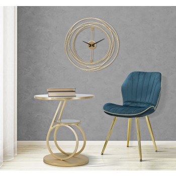 PARIS SPACE CHAIR OTTAN/GOLD SET 2 PCS