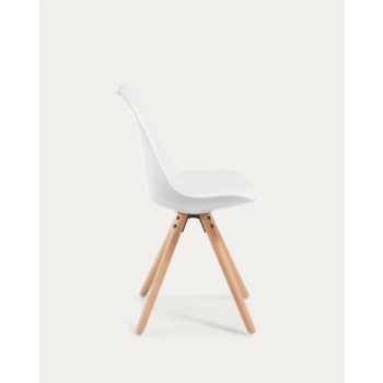 Ralf Chair with Wooden Legs