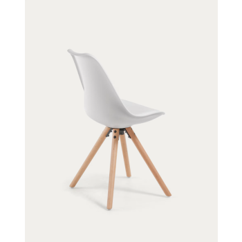 Ralf Chair with Wooden Legs