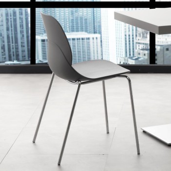 SHELL METAL CHAIR 019 LA SEGGIOLA