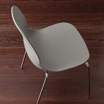 SHELL METAL CHAIR 019 LA SEGGIOLA