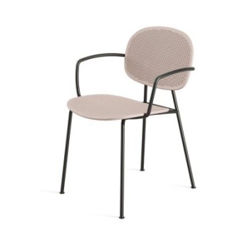 Tondina Slim chair with Infiniti Outdoor armrests