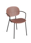 Tondina Slim chair with Infiniti Outdoor armrests