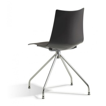 Zebra Technopolymer Chair with Trestle SCAB