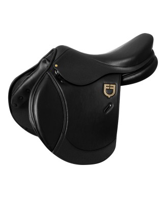 EARTH JUMPING SADDLE WITH EMBOSSED LOGO