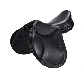 DOUBLE LEATHER JUMPING SADDLE