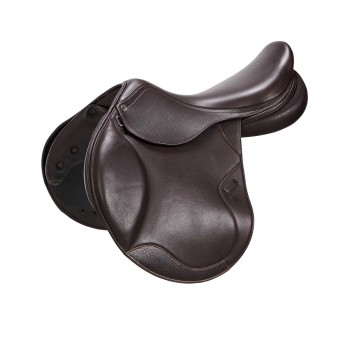 DOUBLE LEATHER JUMPING SADDLE