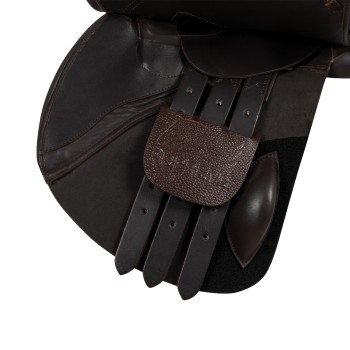 DOUBLE LEATHER JUMPING SADDLE SYDNEY MODEL