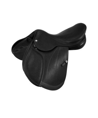 FLORENCE JUMPING SADDLE WITH WOOD AND DOUBLED LEATHER