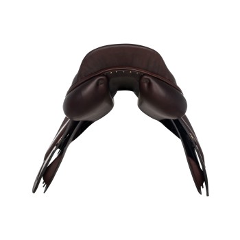 ROMA JUMPING SADDLE WITH WOOD AND DOUBLED LEATHER