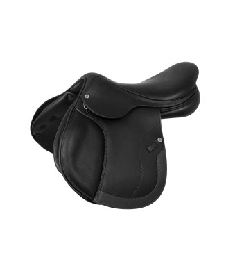 ROMA JUMPING SADDLE WITH WOOD AND DOUBLED LEATHER