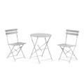 Beryl outdoor set with table and 2 chairs