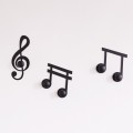 Set of musical notes hooks (3pcs) 15045 Arti e Mestieri