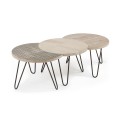 Houp set of 3 coffee tables