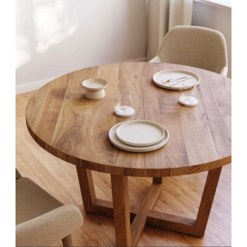 Nahla round table set + Konna chairs