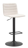 HIGH WHITE BAR STOOL