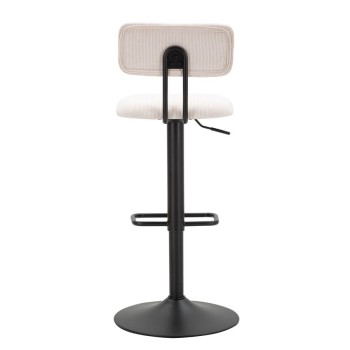 LIGHT WHITE BAR STOOL