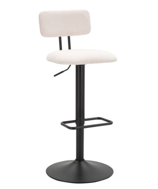 LIGHT WHITE BAR STOOL