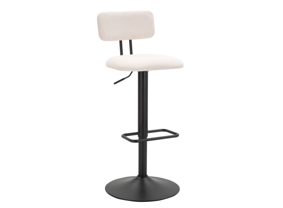 LIGHT WHITE BAR STOOL