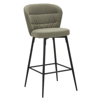 LOSANNA GREEN BAR STOOL SET OF 2 PCS