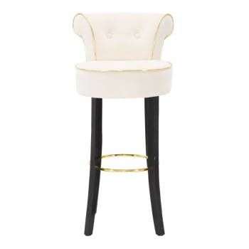 LUXY CREAM BAR STOOL