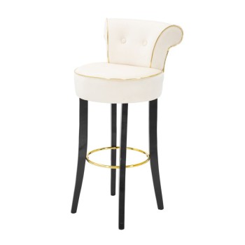 LUXY CREAM BAR STOOL