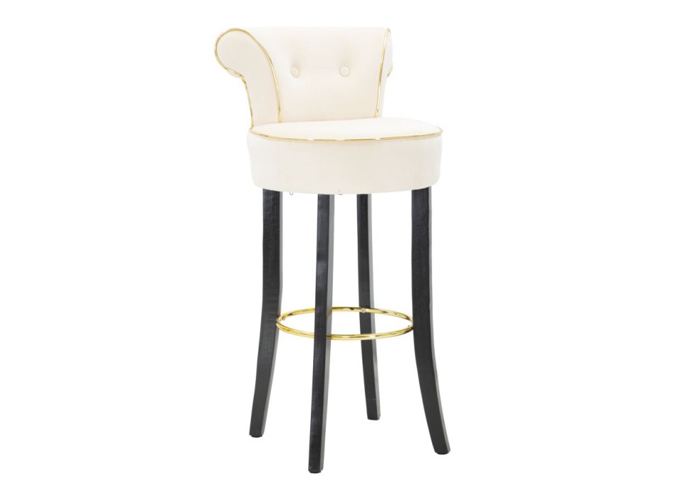 LUXY CREAM BAR STOOL