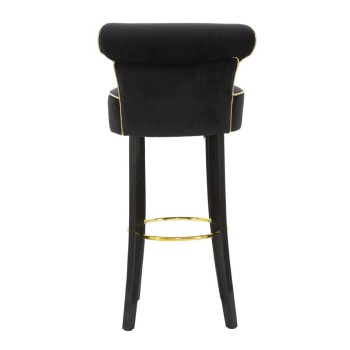 BAR STOOL LUXY BLACK