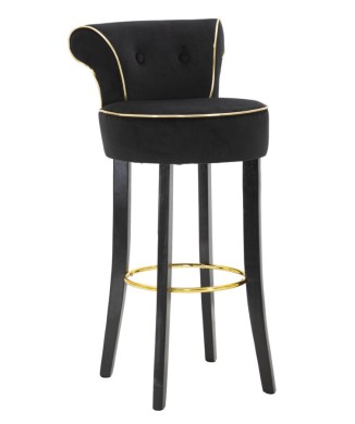 BAR STOOL LUXY BLACK