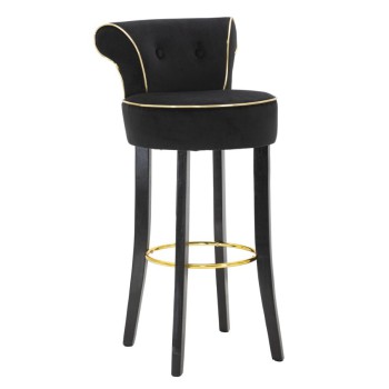 BAR STOOL LUXY BLACK