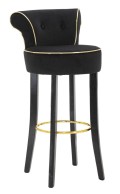 BAR STOOL LUXY BLACK