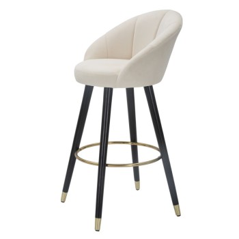 PRAGUE CREAM BAR STOOL