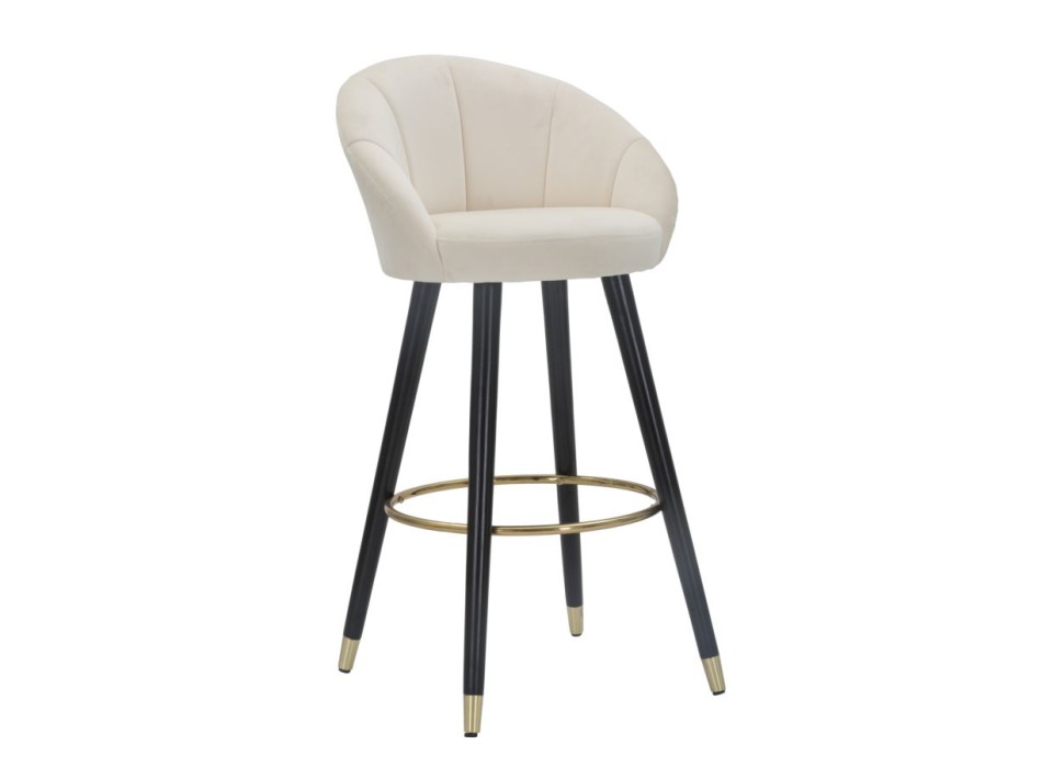 PRAGUE CREAM BAR STOOL