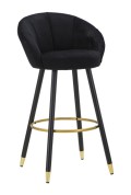 BLACK PRAGUE BAR STOOL