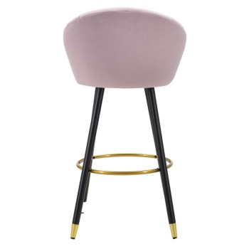 PRAGUE PINK BAR STOOL