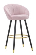 PINK PRAGUE BAR STOOL