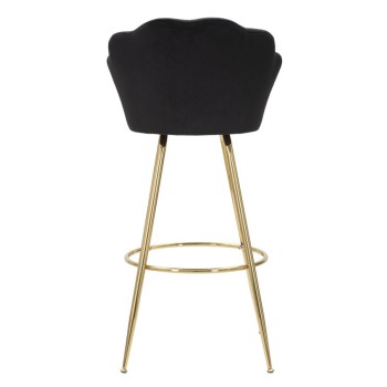 VIENNA BLACK BAR STOOL