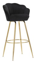 BAR STOOL VIENNA BLACK