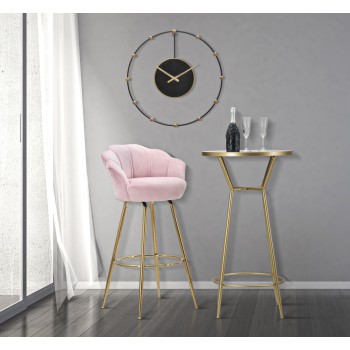 VIENNA PINK BAR STOOL