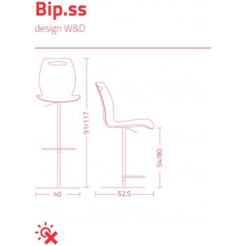 Stool BIP.SS COLICO