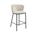 Ciselia stool in shearling 65 cm PROMO