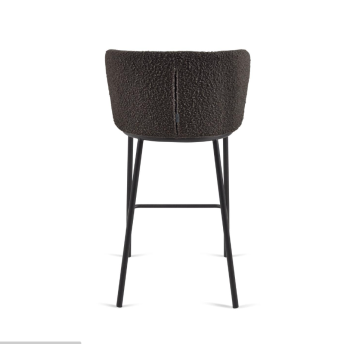 Ciselia stool in shearling 65 cm